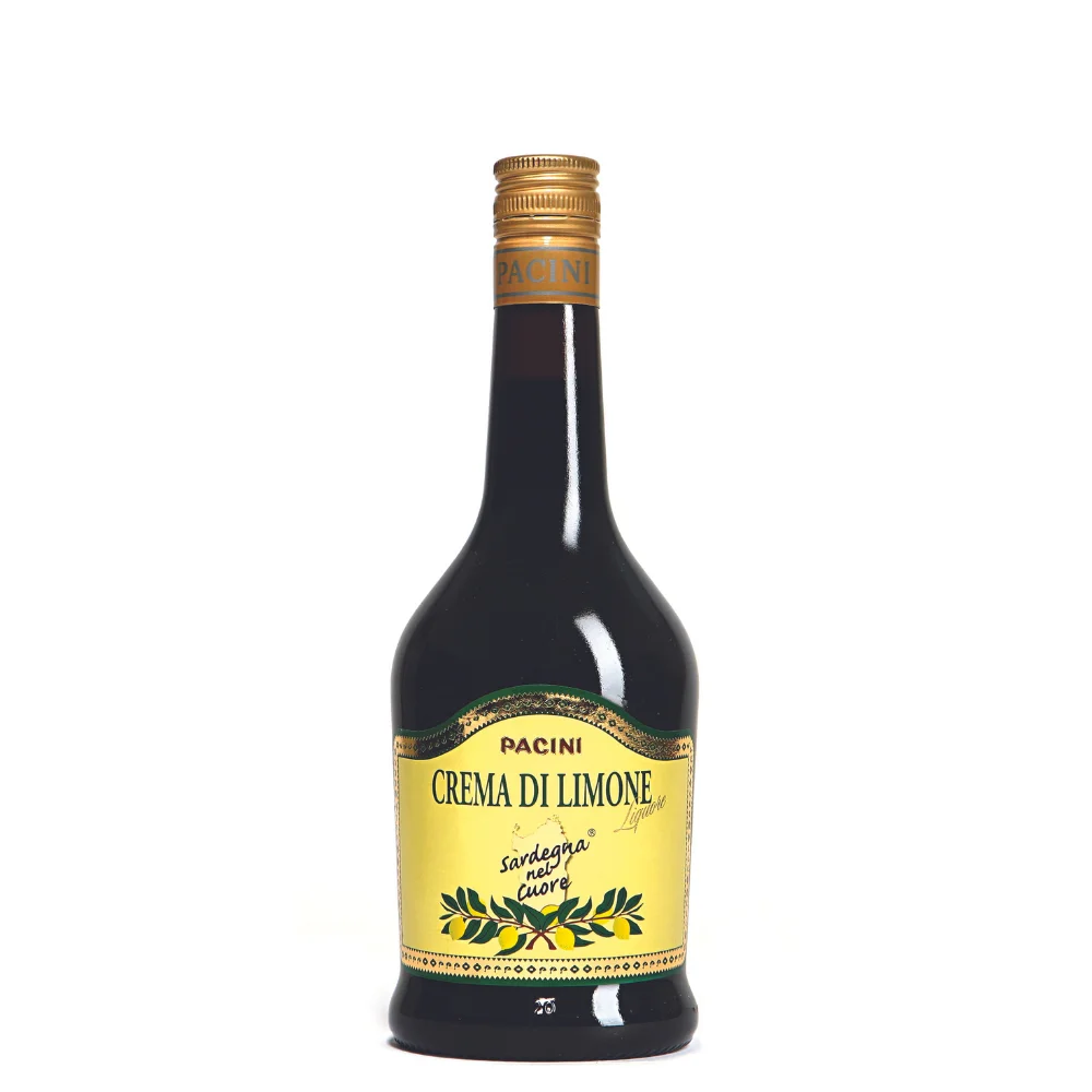 Premium Italian Quality PACINI LIQUEUR 70 cl Cream of Lemon peels infusion for restaurants and retails