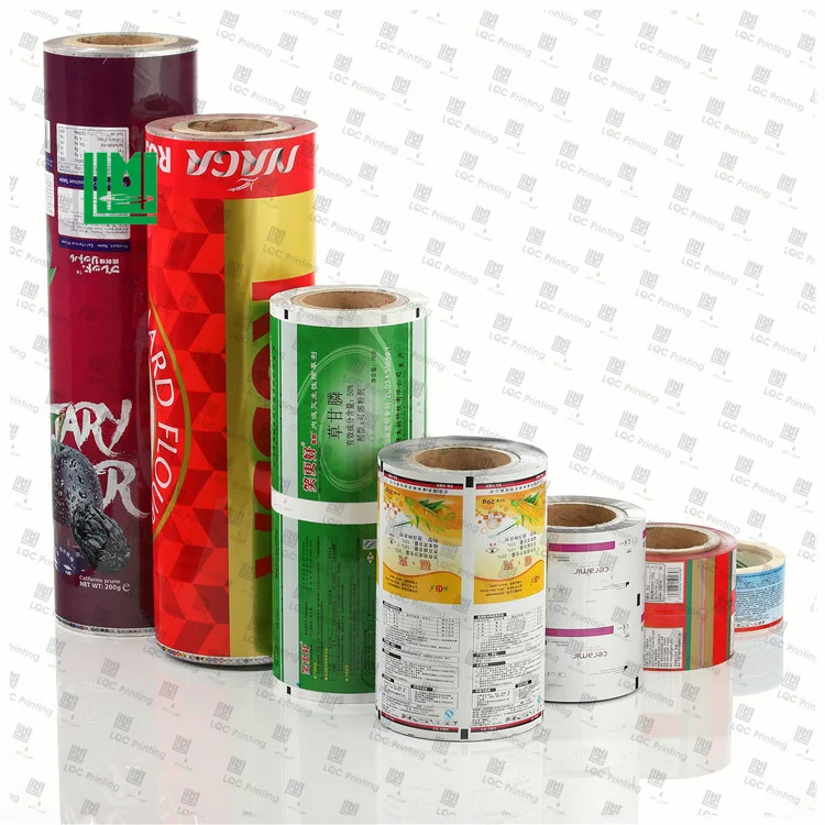 Plastic rollstock bopp lamination heat seal film roll on reel plastic roll