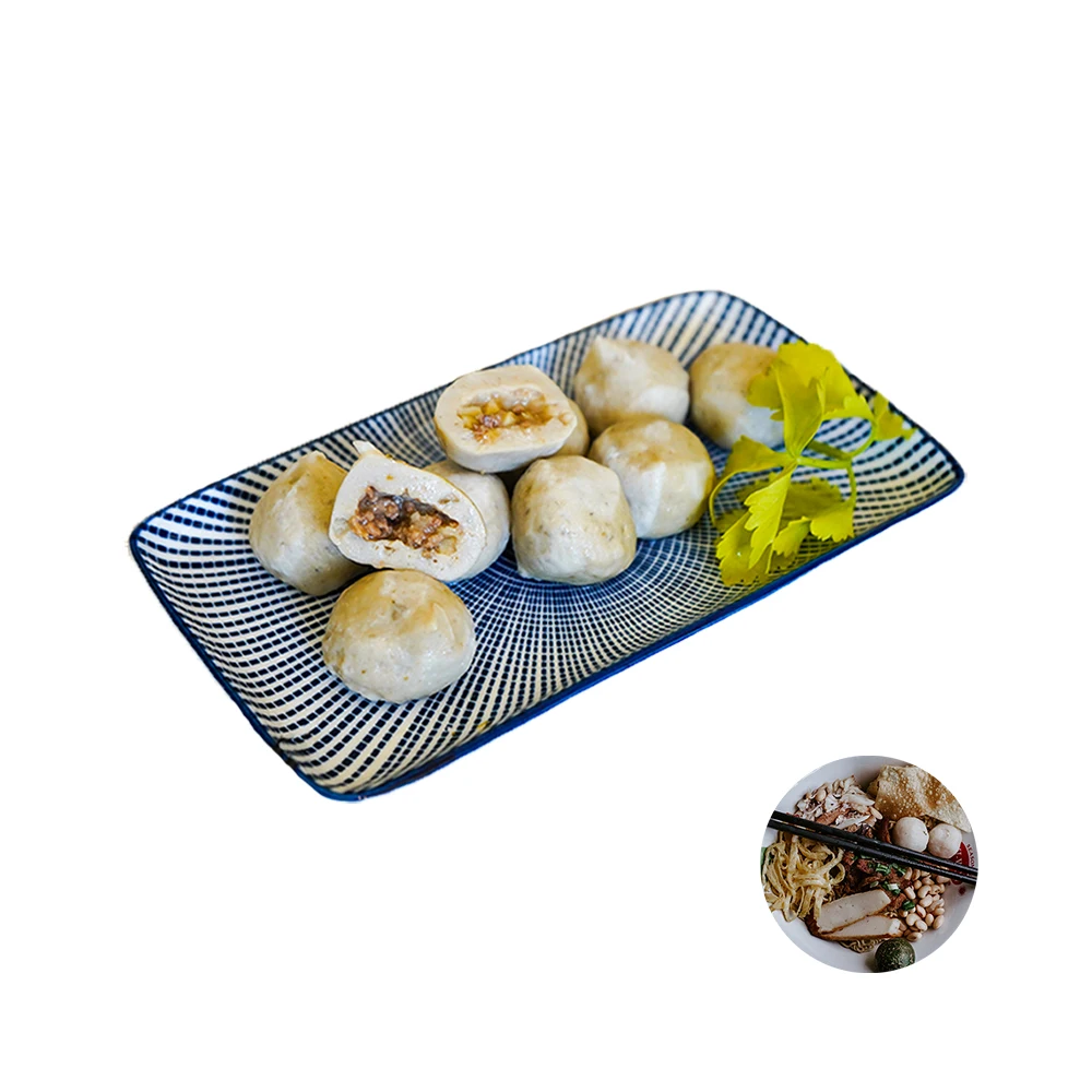 taiwan seafood products bamboo shoots pork fish ball for shabu shabu