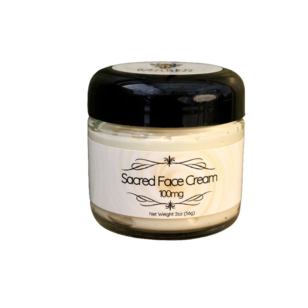 Sacred Wellness Broad Spectrum CBD Sacred Face Cream 100mg Premium Quality Ointment