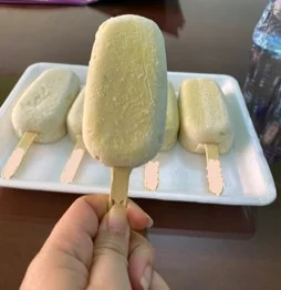 100% питательный кремовый слегка сладкий вкус мороженое оригинальный дуриан с отличительным ароматом