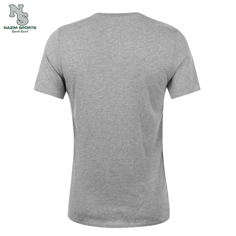  Лидер продаж мужские футболки из хлопка и полиэстера с круглым вырезом однотонные розового цвета оптовая продажа Лучшая цена