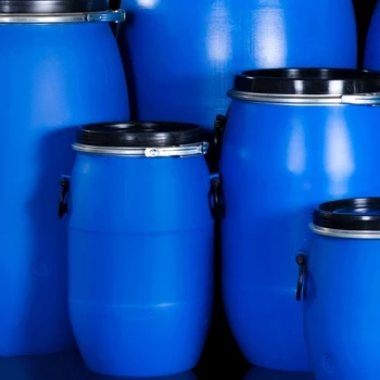 200l 220l barrel 55 gallon blue drum plastic stacking drums with high quality