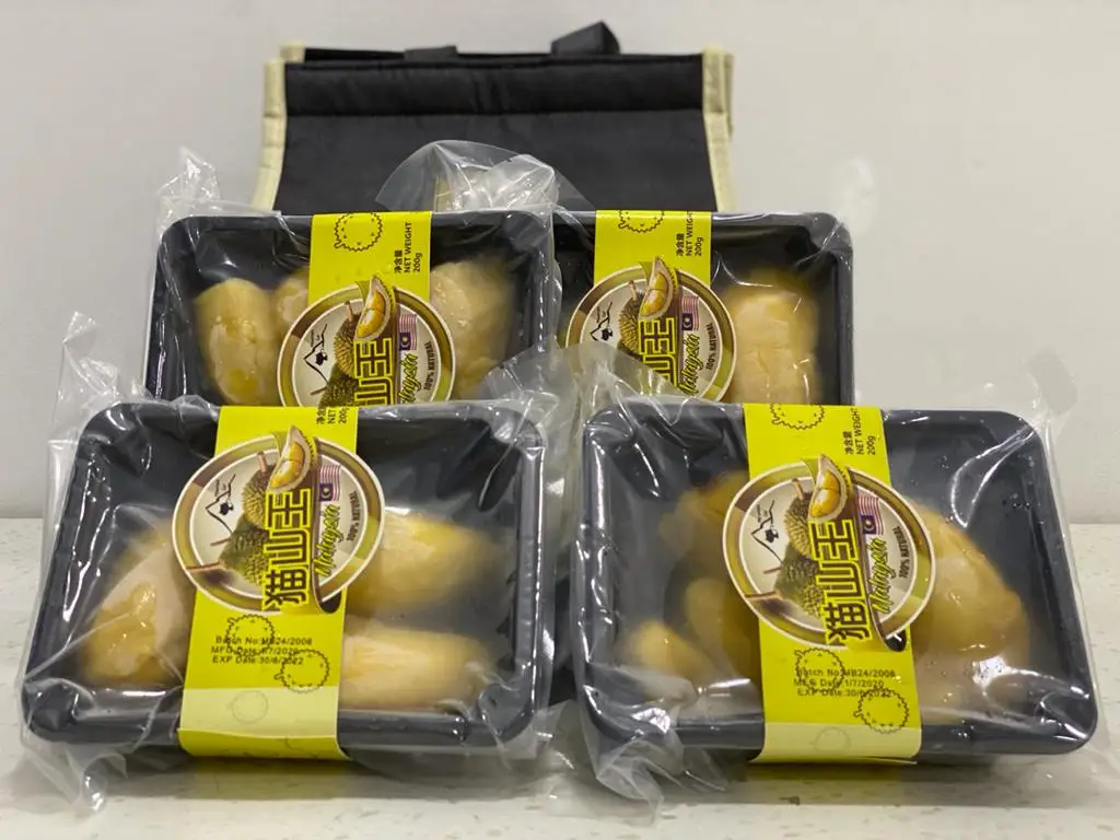 Frozen Durian Pulp From Malaysia