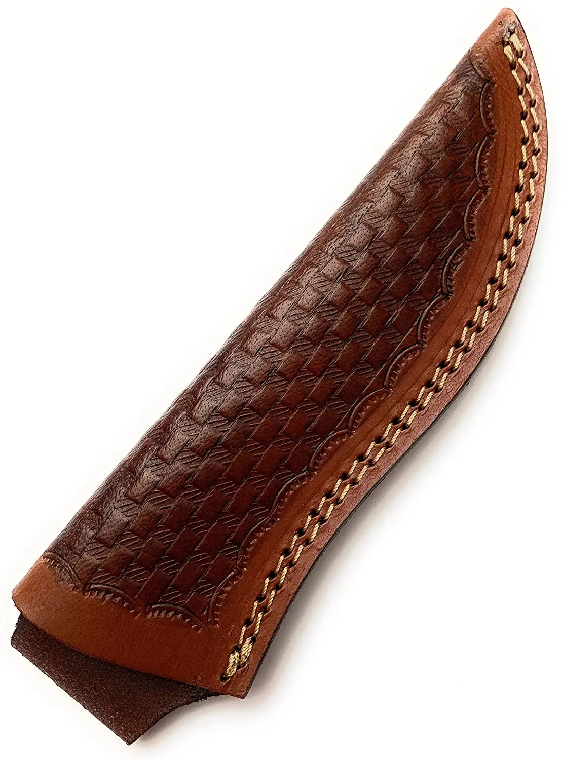 Custom Camping Outdoor leather knife sheath Outdoor Fixed Camping Knife Protectors Knife Blade cover Shield Guard