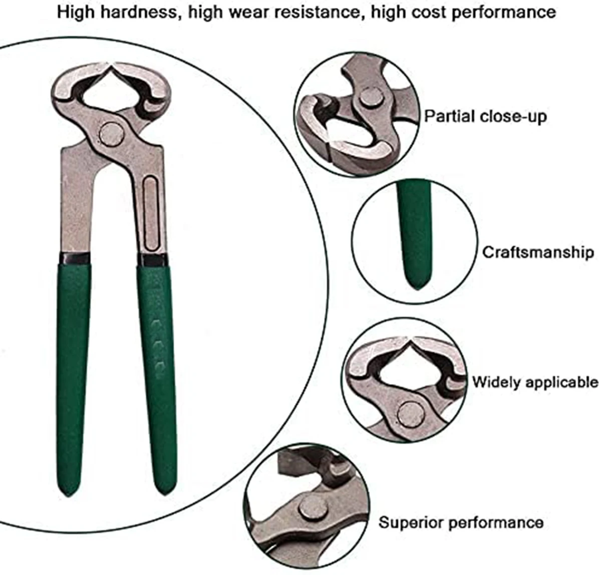Horses Hoof Trimmers Tools,Rasp Hoof Cutter Set,Suitable for Hoof Trimming for Instruments
