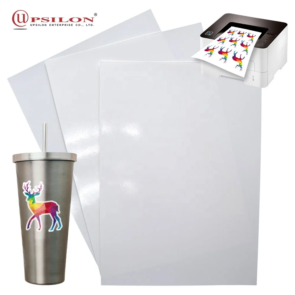 Лазерная Водная переводная печать переводная картинка белая Базовая бумага