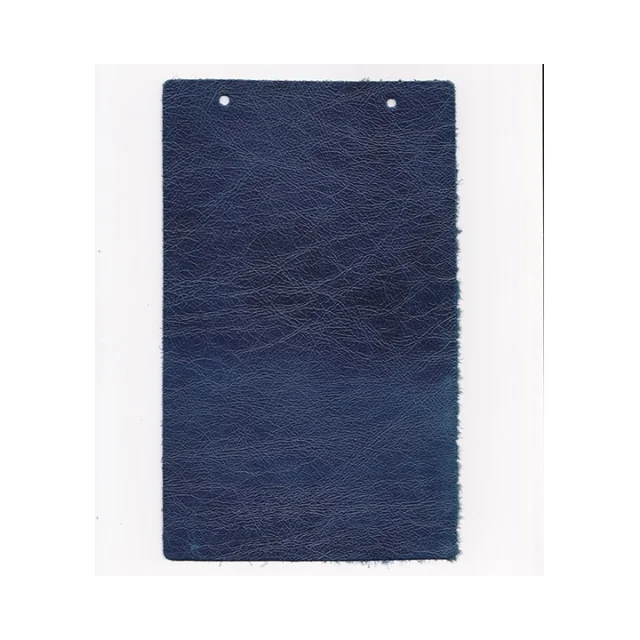 High Quality Italian Upholstery Leather Midnight Blue Color Genuine Leather for Furniture