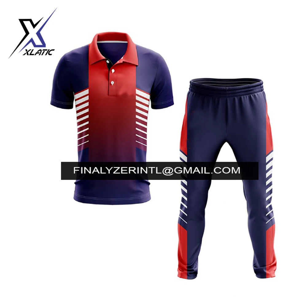 Xlatic International test match white color Cricket Uniform 100% Polyester Made in Pakistan quick dry perfect for summer seasons