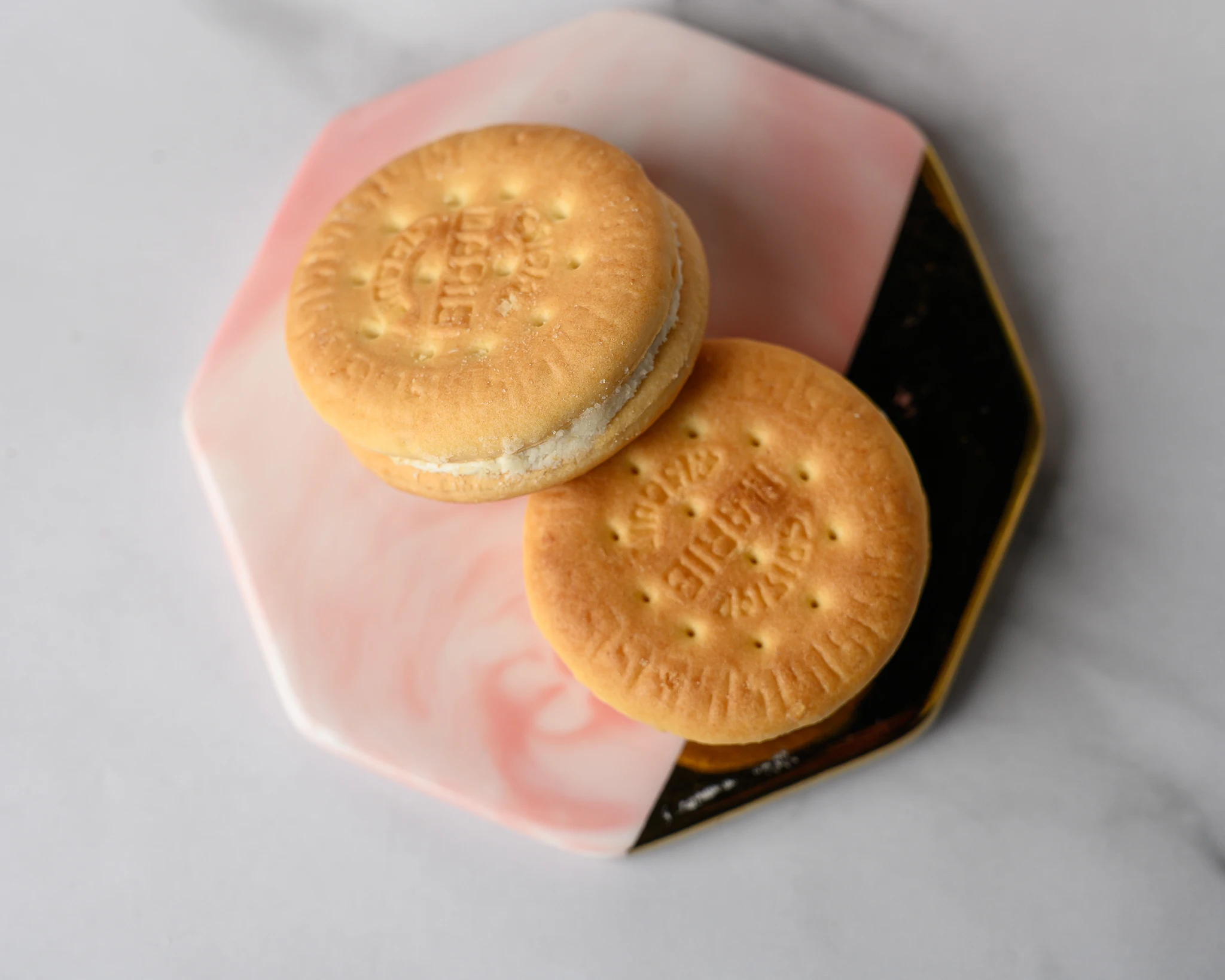  Полумягкая текстура для выпечки Мари печенье с ванильным вкусом крем экспорт из Таиланда