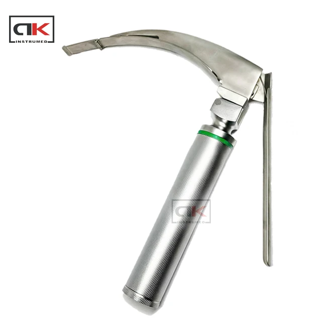 Mccoy Flexi-Tip Fibreoptic Led Laryngoscope Set- Blade # 3, Medium Handle New CE