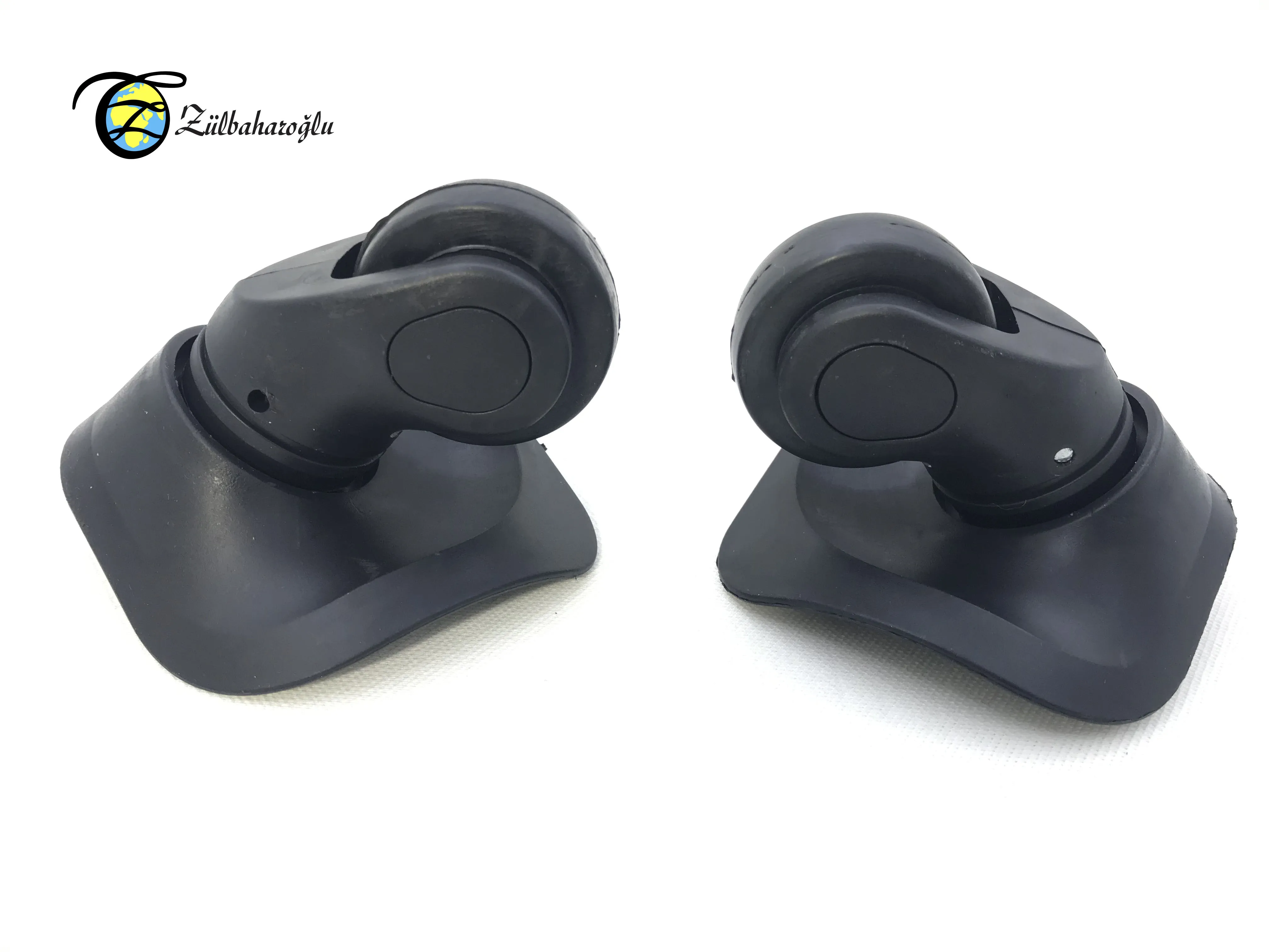 Hot Sale Fashion Trolley Luggage Accessories Made In Turkey ABS Suitcase Iron Trolley System Wheels Handles ABS Hard Shell