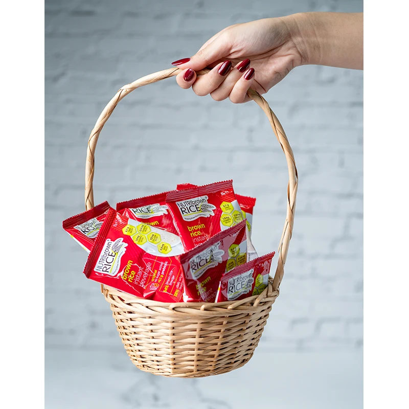 Готовый коричневый рис без сахара, мгновенный напиток для ежедневного напитка