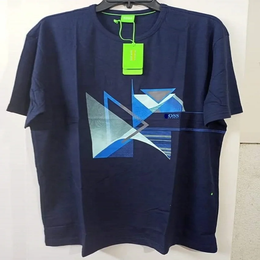 Men Tee Shirt Custom Printed Pictures Tshirts Printing  Cotton T shirt 180 Gsm Casual Quantity Silk Unisex stock lot Bangladesh