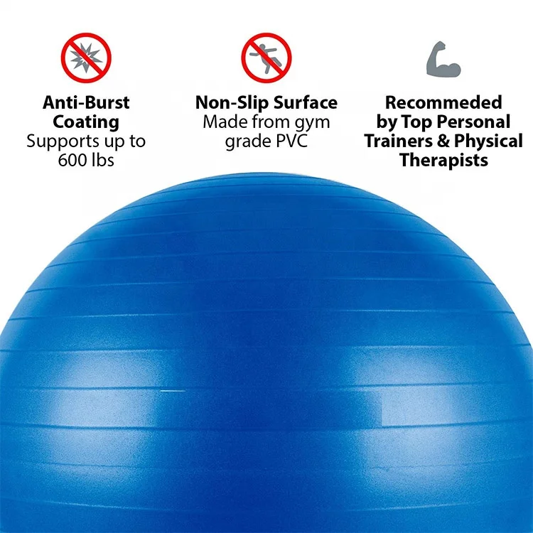 ECO-friendly Anti Burst Balance with Hand Pump yoga massage ball,yoga ball