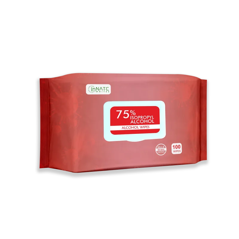 Дезинфицирующие салфетки InnateWhites 75% С изопропиловым спиртом