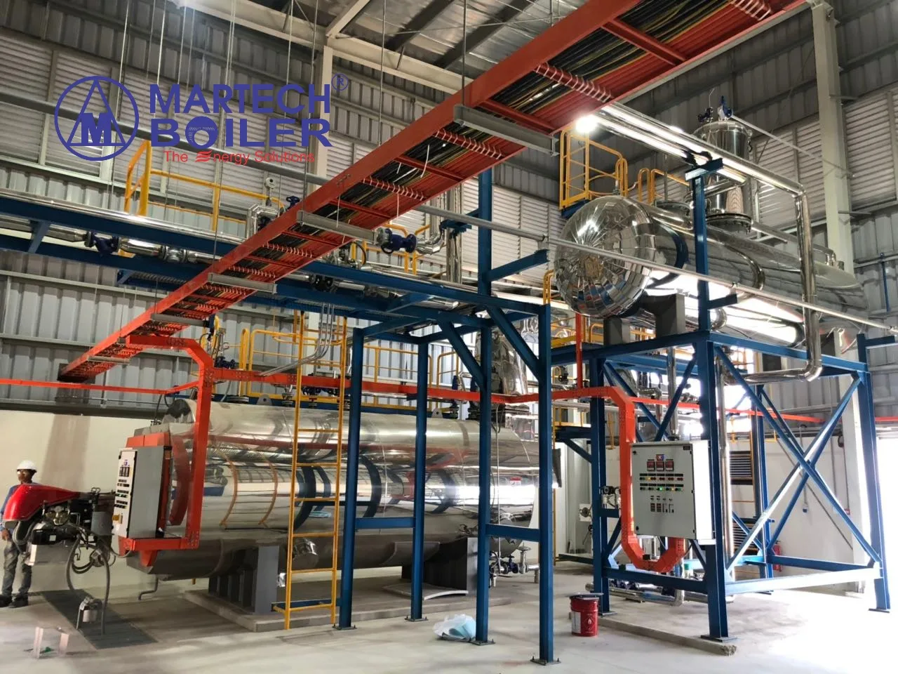 
Martech Boiler Vietnam ( ASME, EN, JIS Standard ) Gas Fired Boiler 