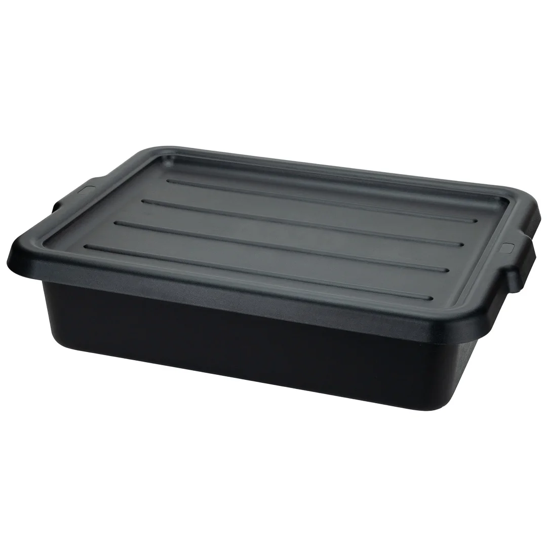 
RW Clean Black Plastic Bus Tub - Easy Grip - 22