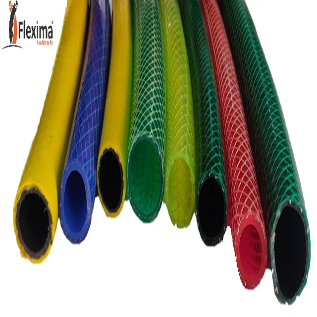 
Гибкий плетеный садовый шланг из ПВХ с нейлоновой нитью 