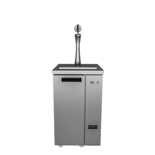 Оптовая продажа вентиляторный охлаждающий кегератор из нержавеющей стали с 2 бочонками для пивного охладителя и диспенсера