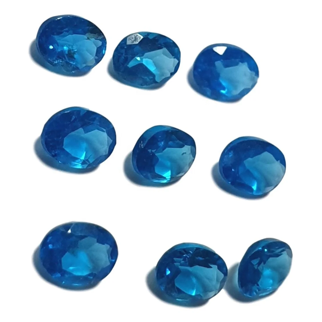 Natural Neon Blue Apatite Gemstone All Shapes And Sizes Cut On Custom Orders In Wholesale Prices In all Other Types Of Natural G