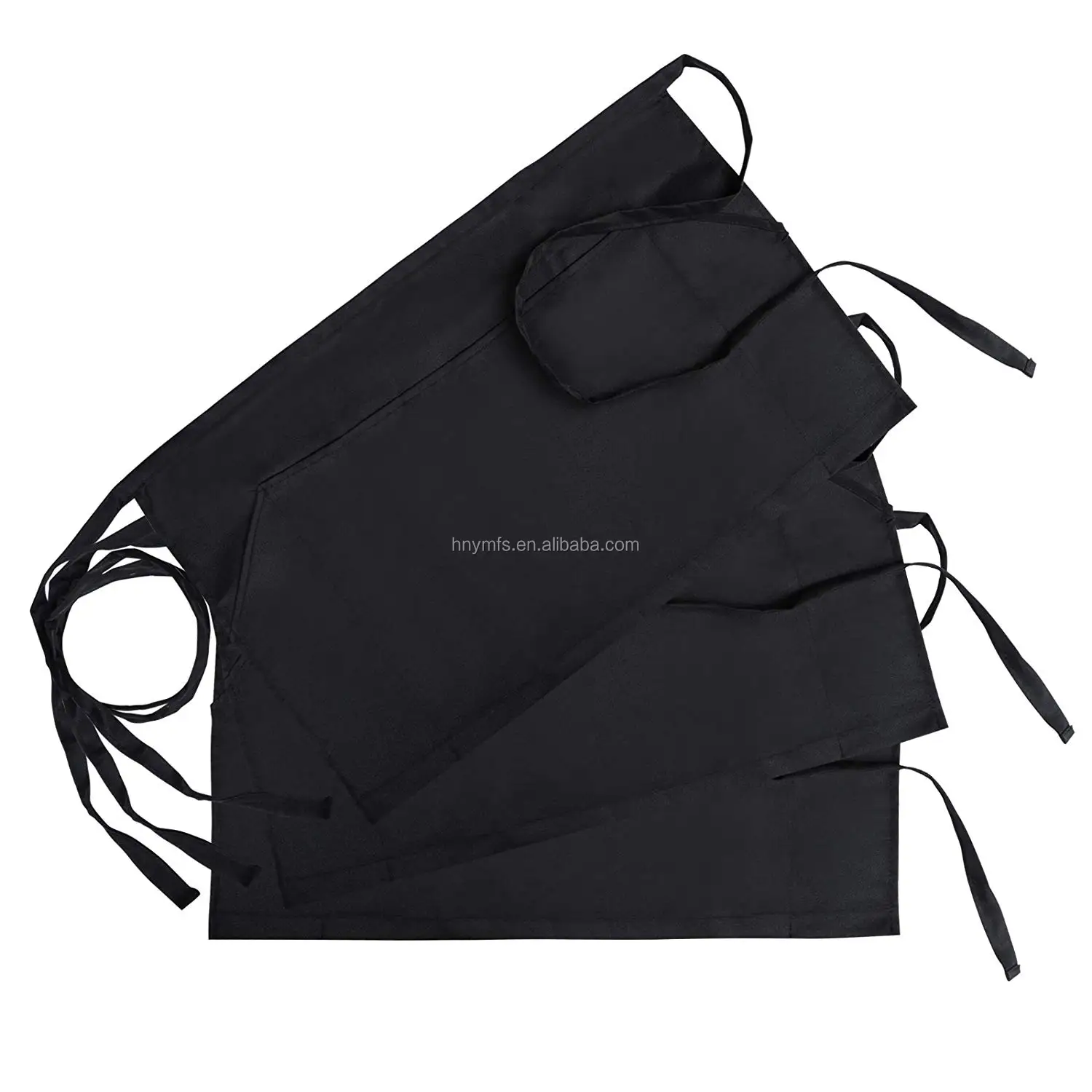
Waiter Server Half Short Aprons Kitchen Restaurant for Women Men Waitress 