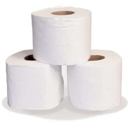 Factory Toilet Paper Tissue Custom Toilet Paper Rolls 3 Ply Packaging White Paper Roll