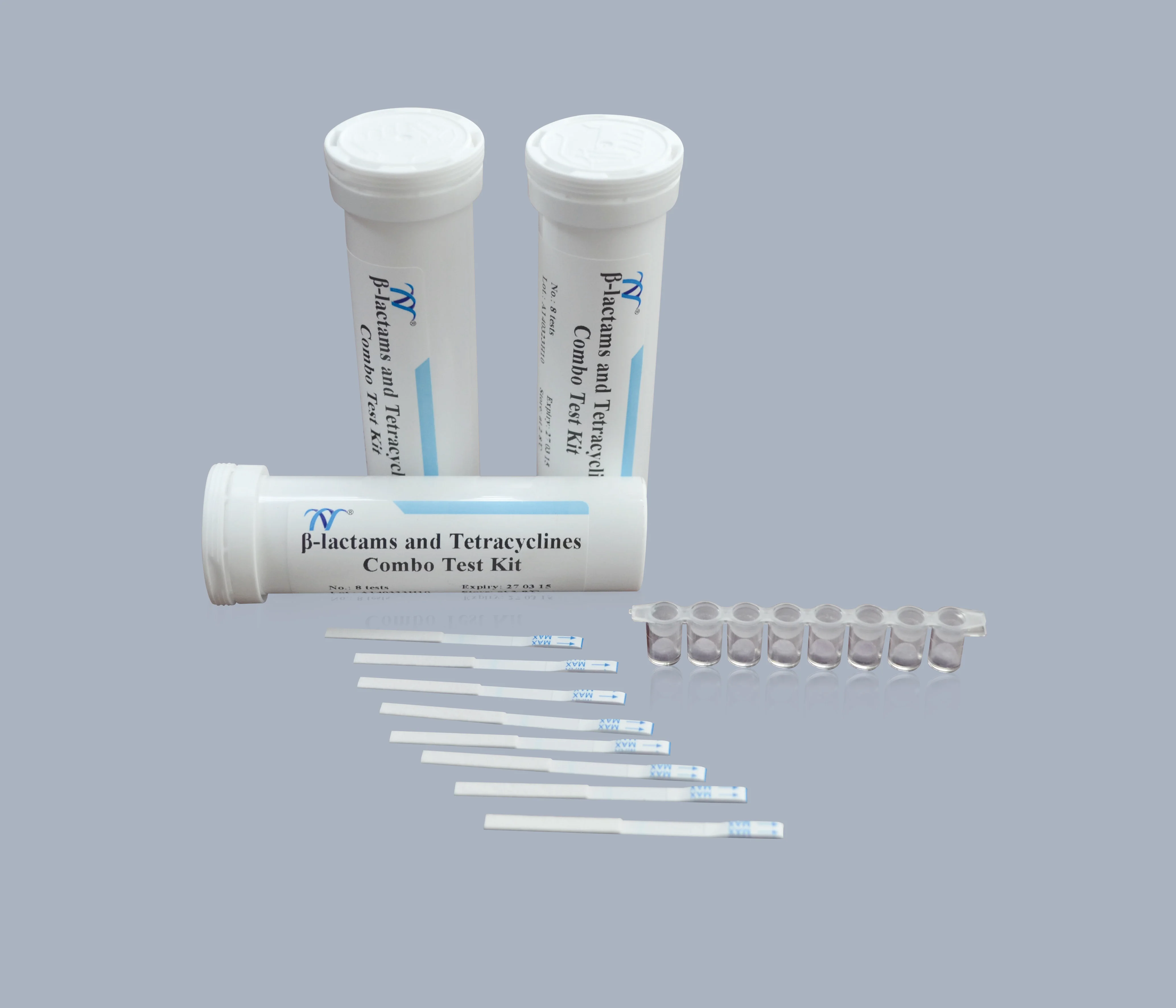 
Antibiotic residues test kit/ Beta-Lactam and Tetracycline 2 in 1 milk test kits/dairy testing 