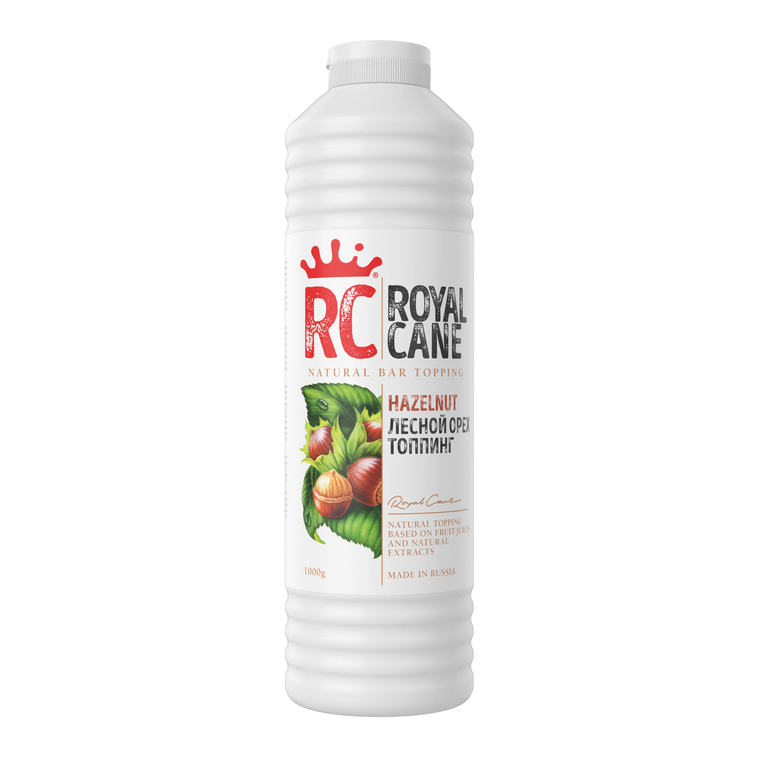 
Natural topping for cocktails and desserts Hazelnut flavor 1kg, food 