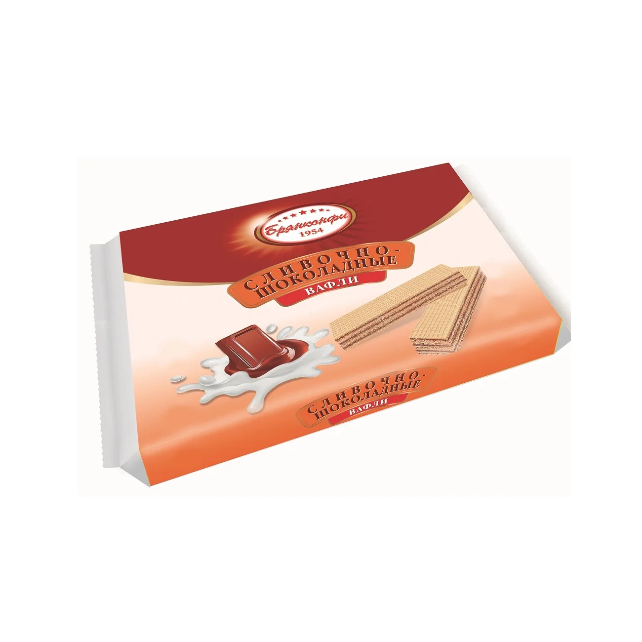 Wholesale Cream-Chocolate Crispy Waffles Biscuits Wafer With Chocolate Filling 1/45