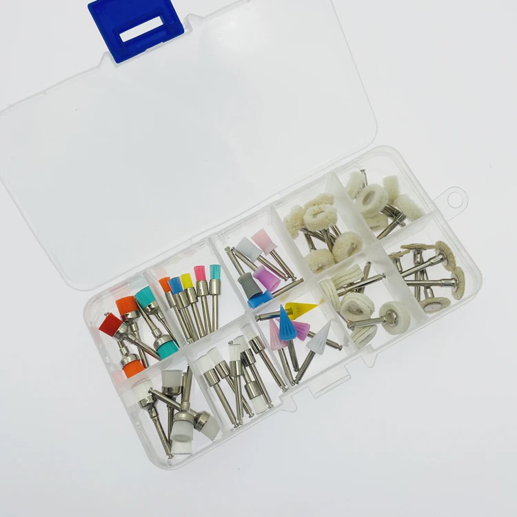 Полностью медицинский стоматологический полировальный круг шерсть хлопок полировальные щетки низкоскоростной