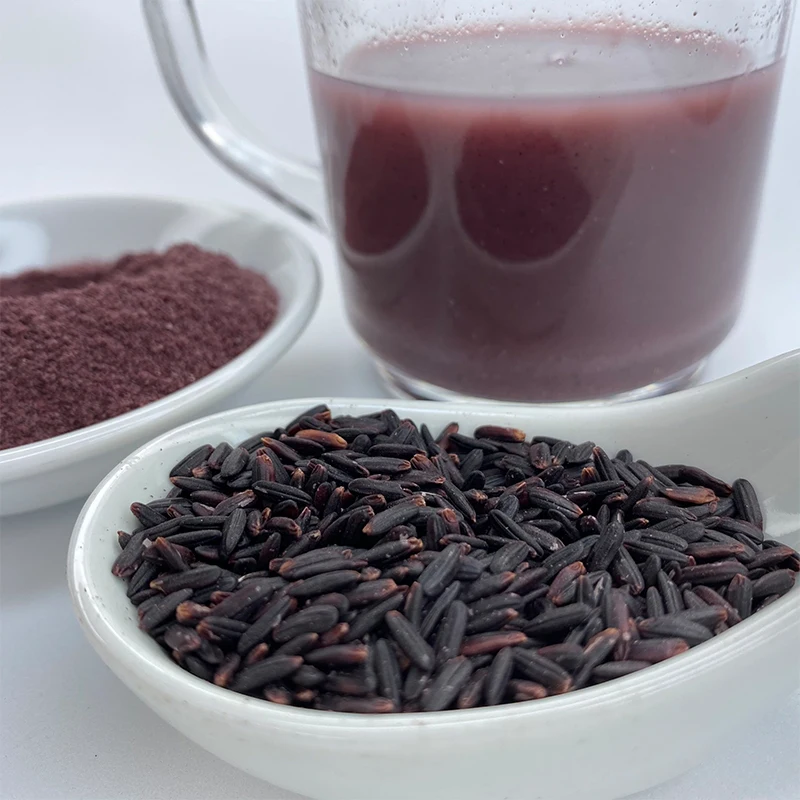 
Healthy Breakfast Meal replacement 100% Pure Riceberry Powder - Instant Drinks Can Be Used As Salad or Bread Topping 