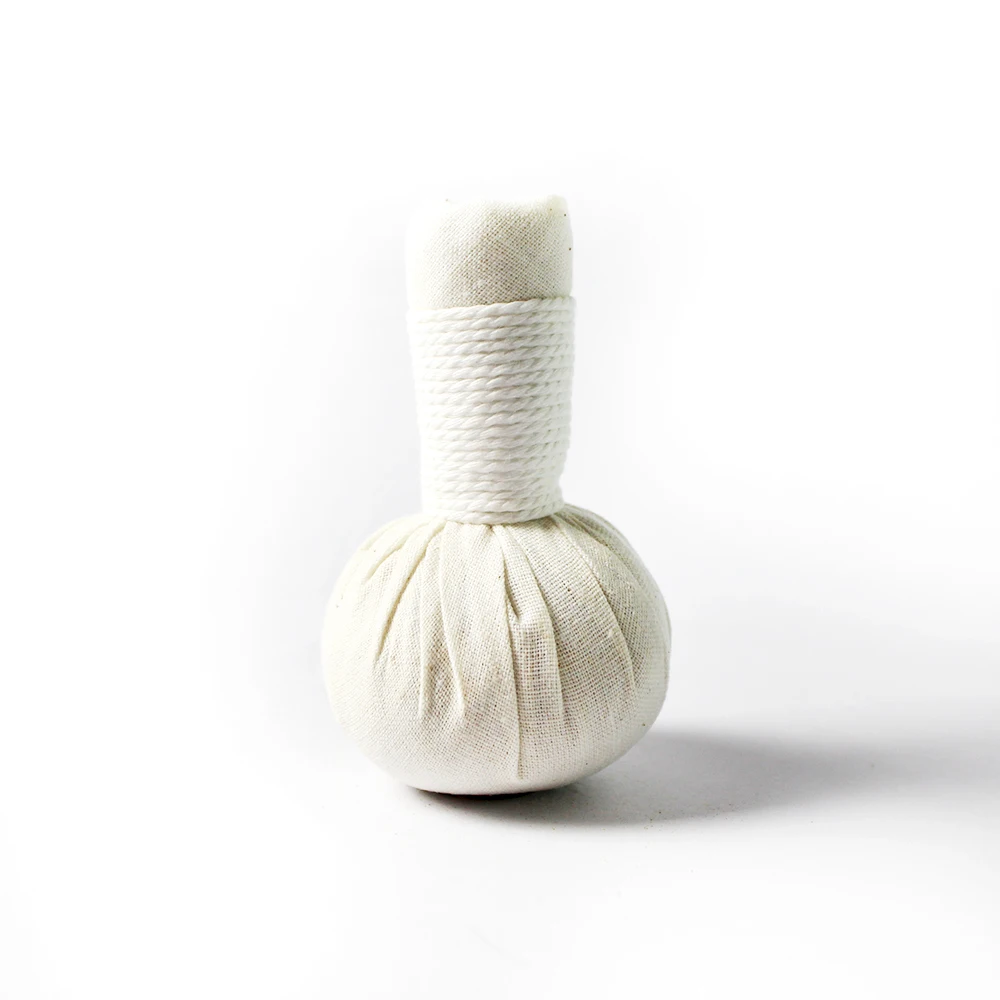 Тайский травяной компрессионный мяч, размер S, 50 г, для массажа, снятие боли, традиция тайского производства, оптовая продажа, фирменная торговая марка OEM