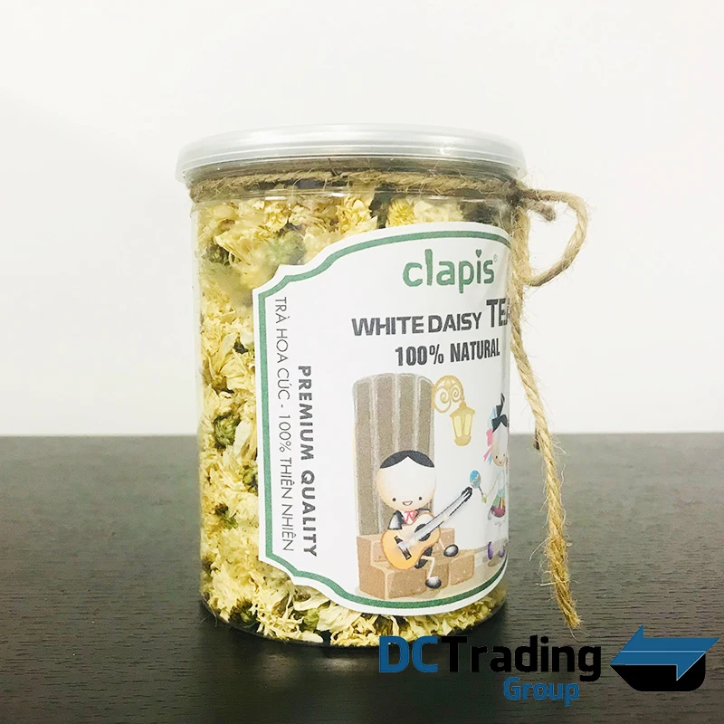 Вьетнамский натуральный сушеный цветок/сушеный цветок маргаритки белого цвета-оптовая продажа качественный и размер Молодежный для чая
