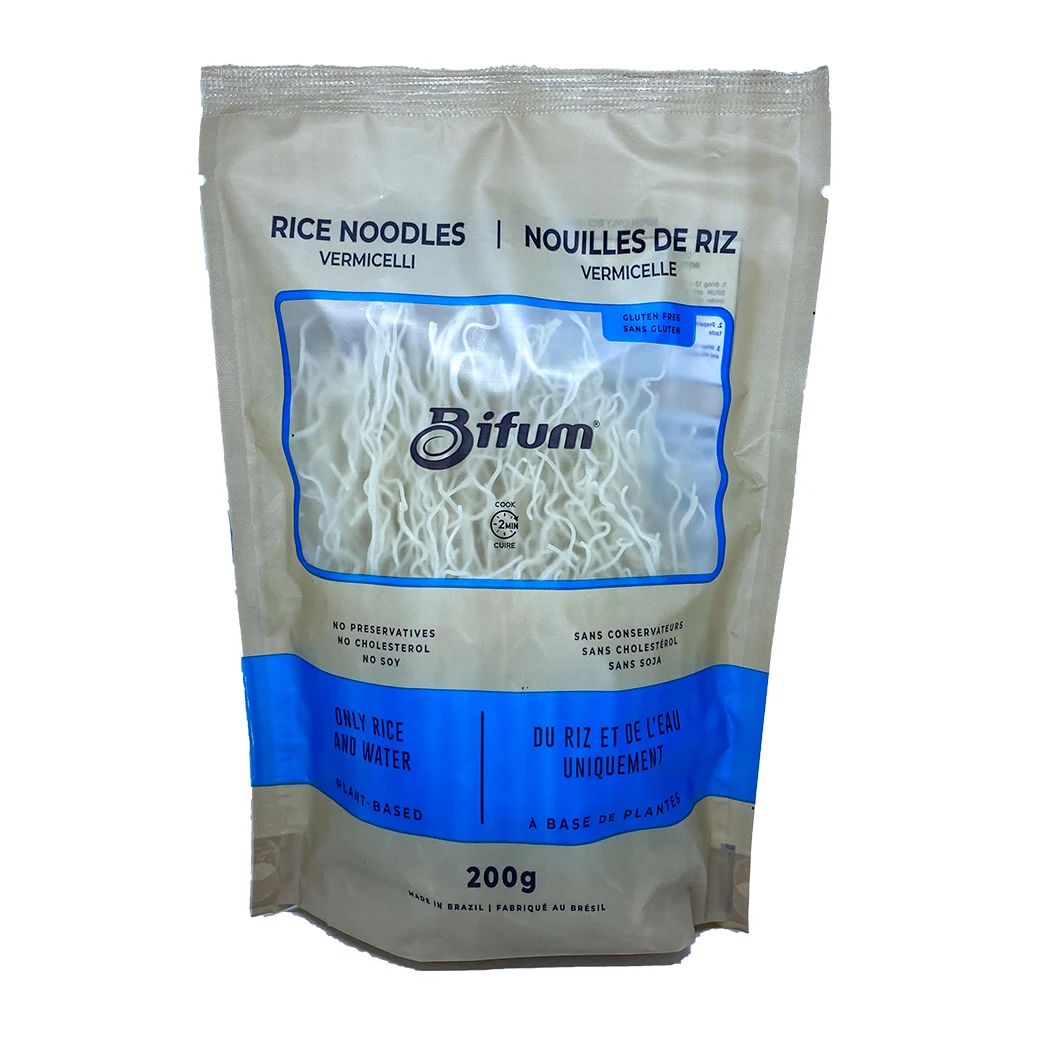 Bifum Rice Brazil Noodles Vermicelli Vegan Food Better Than Korean Noodles Thai Noodles Natural Line 200g