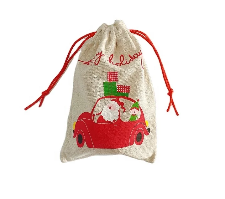 Organic Cotton Muslin Bag Reusable Cotton Printed Muslin Bag  Cotton Gift Bag