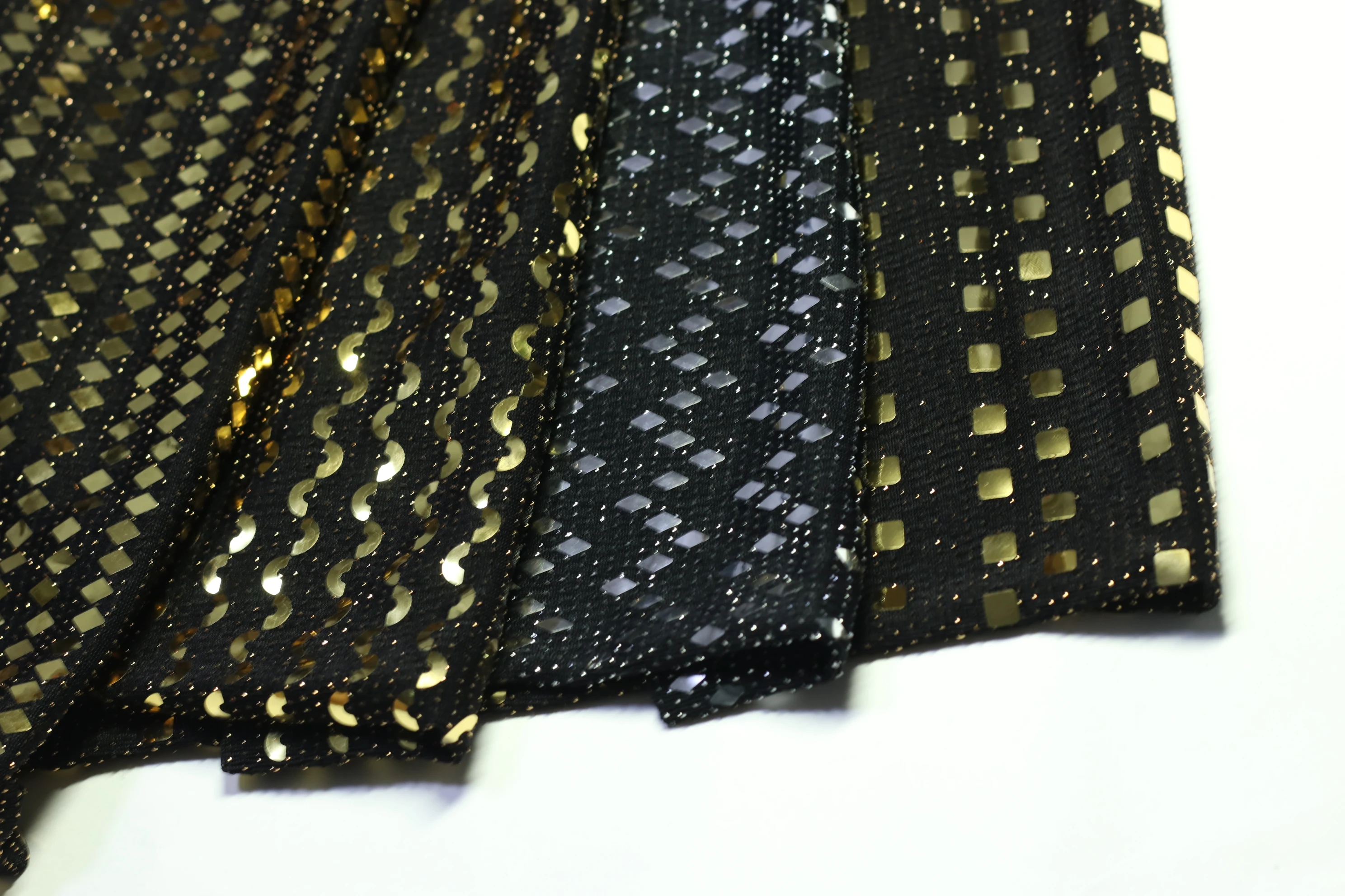 88% нейлон 6% металлик спандекс нейлон-металлик транс-блестящая Корейская Ткань Текстиль