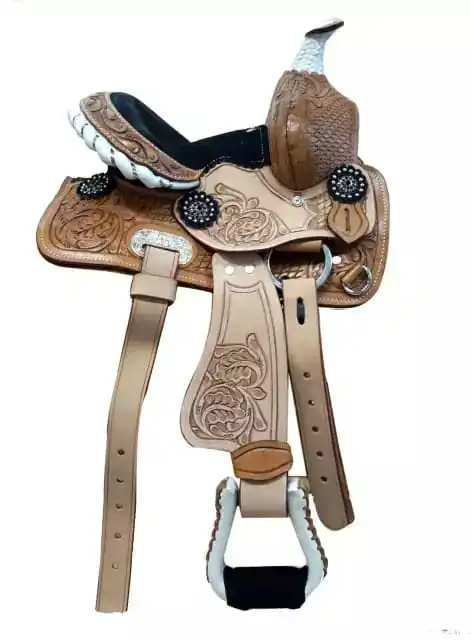 2021 Wholesale Horse Riding Saddles Made With Cowhide Leather With OEM Services