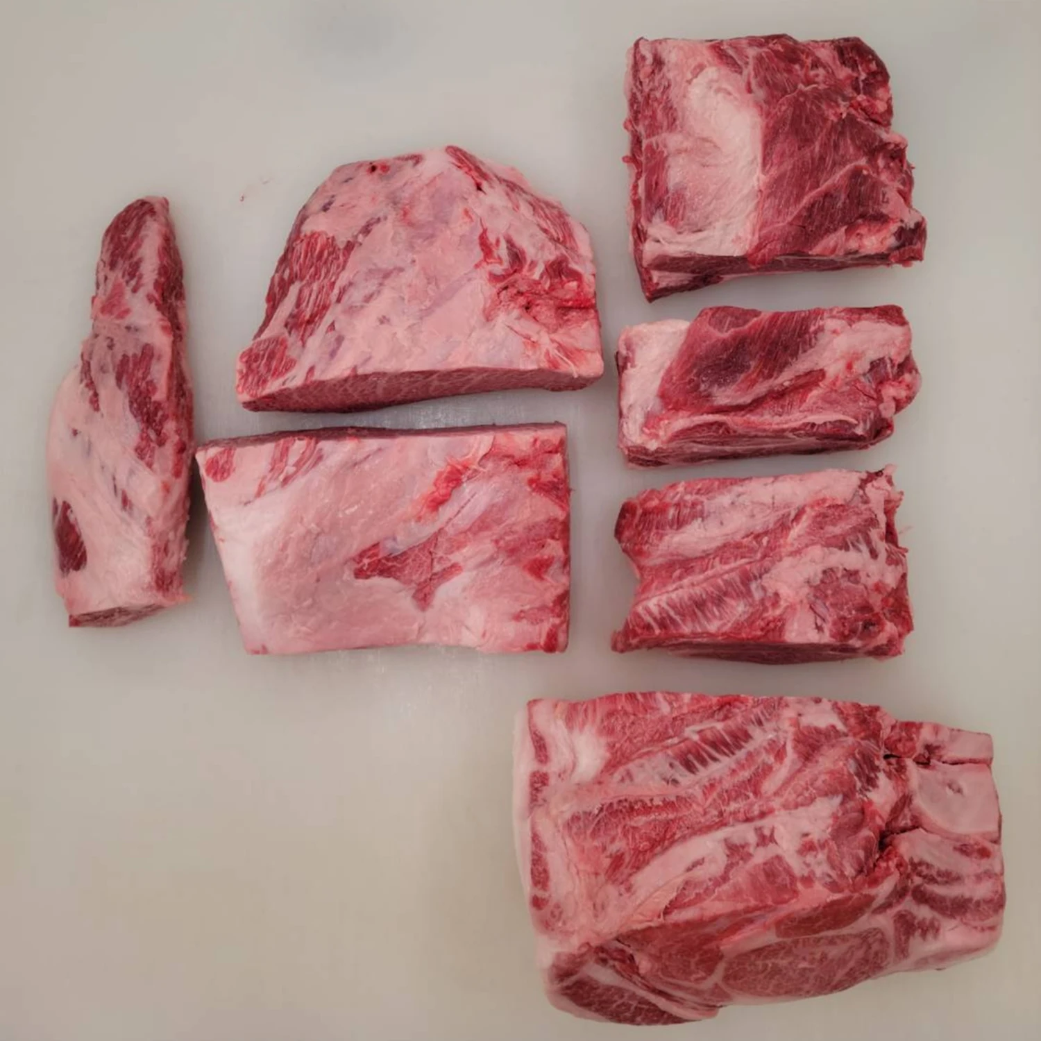 Замороженный вагюй полный набор HACCP мясо говядина Ribeye рулон Зажимной патрон полоса короткая тарелка нижний круглый