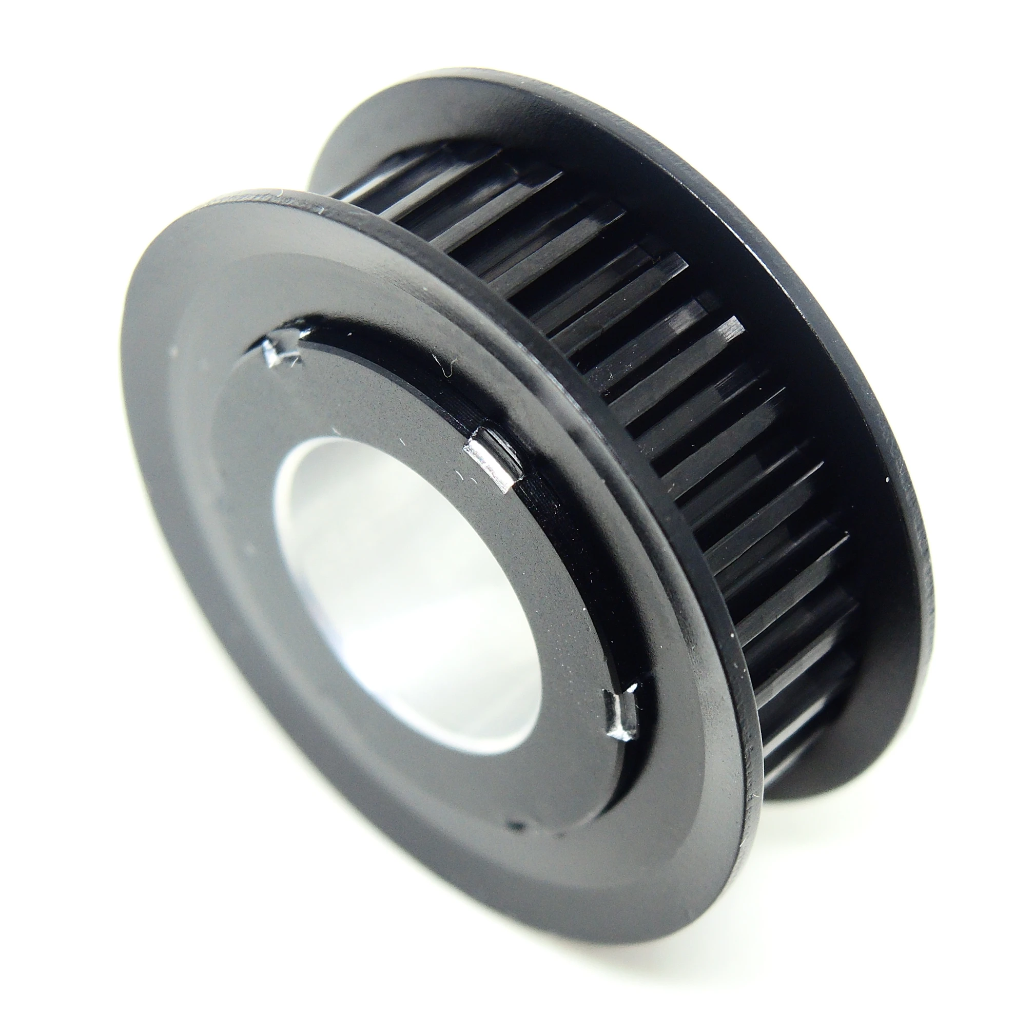 OEM ODM Black Coating Steel Timing Belt Pulley Customized Gears
