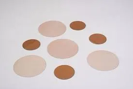36mm diameter Round Boiler Disc of Transparent Natural High Quality Mica of Indian Origin