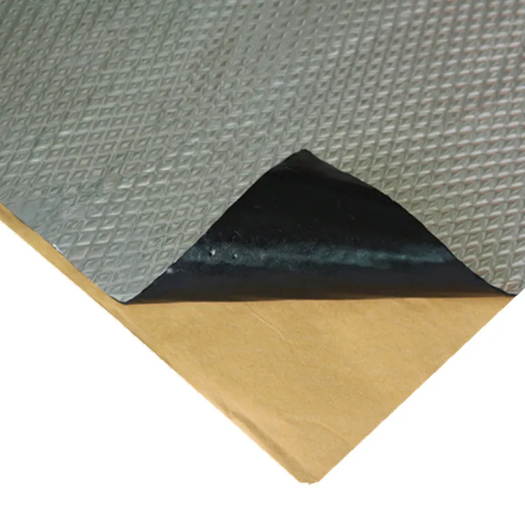 Excellent Quality Butyl Rubber Aluminum Foil Sound Absorption Acoustic Material