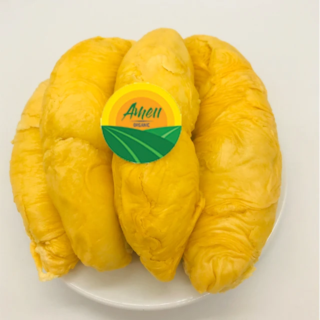 Frozen Durian Pulp With Seed, Seedless Durian Meat, Durian Ri6 Monthong Creamy Taste