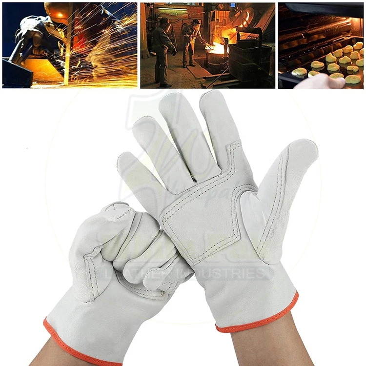 Leather Driver gloves with Straight Thumb Grips Ball & Tape Driver Gloves
