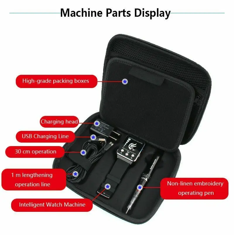 smart Watch Professional mini pen Tattoo Machine Portable Permanent Makeup Tattoo gun