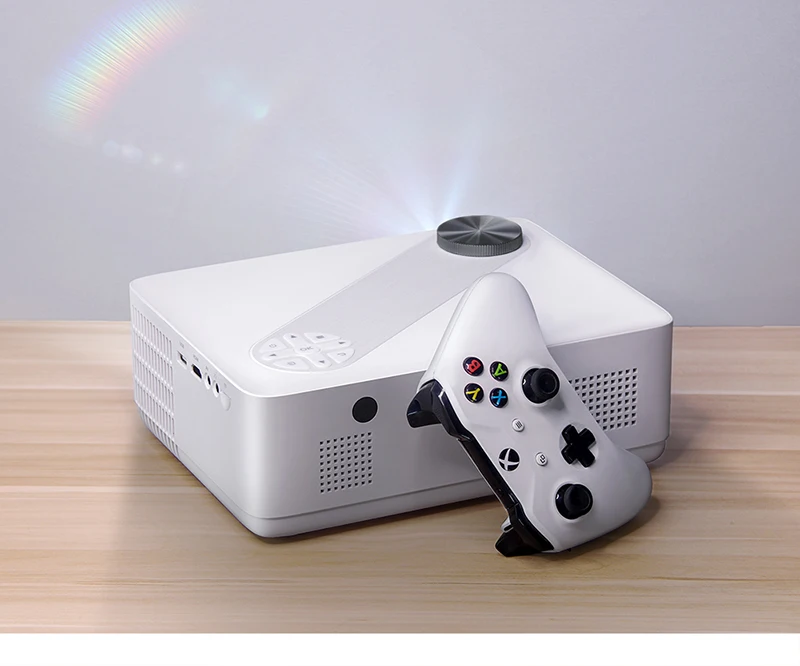 Full HD AUN AKEY8S светодиодный проектор для домашнего проектора Android 9 домашний кинотеатр Видеопроектор 4K ТВ лучевой мобильный