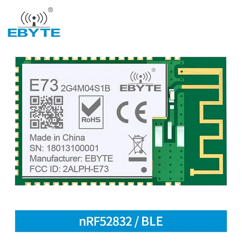  E73-2G4M04S1B с низким энергопотреблением 2 4 ГГц BLE5.0 NRF52832 модуль низкого напряжения и