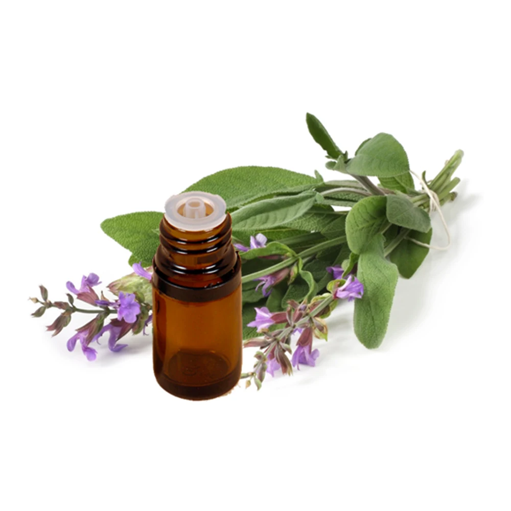 Premium Quality Manufacturer of Organic Skin Care Body Relaxing Hair Growth Clary Sage Essential Oil Russia