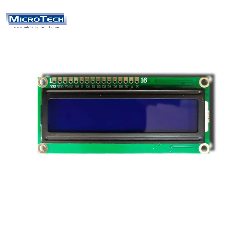 Матричный модуль 1602 Интерфейс MPU COB FSTN/STN монохромный ЖК-модуль с символами