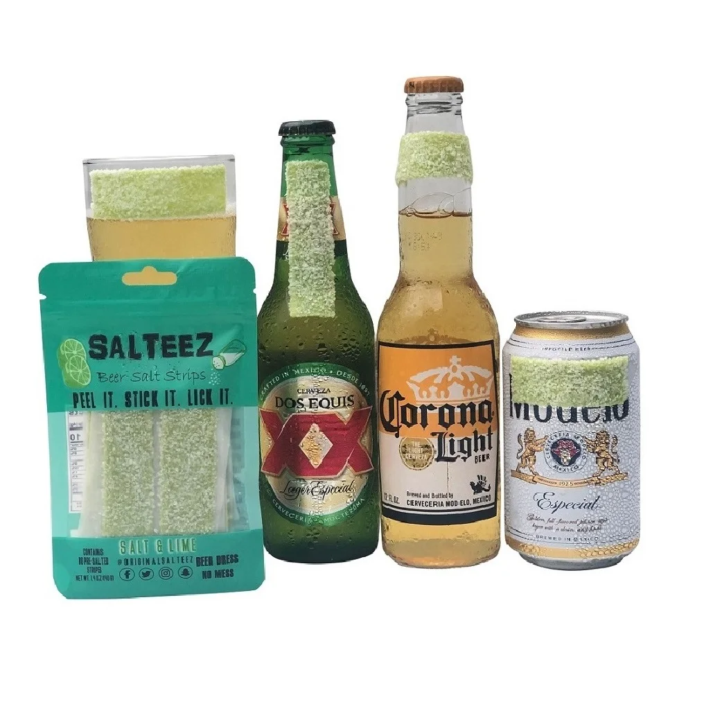 Salteez Beer Salt Strips - Salt & Lime - Ready to ship from USA
